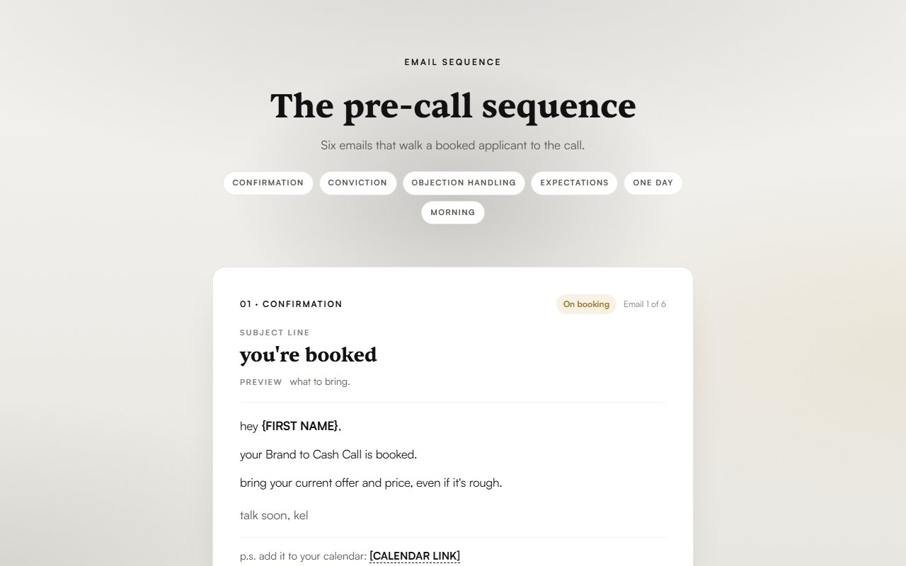 Pre-call preview